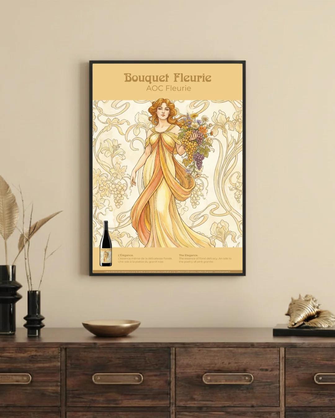 L'Affiche "Bouquet Fleurie" - vue 2